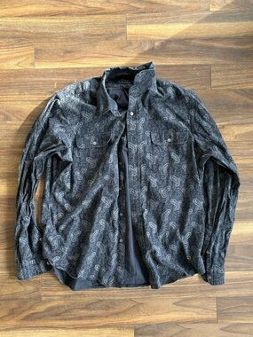 Polo by Ralph Lauren Black Paisley Button-Up shirt